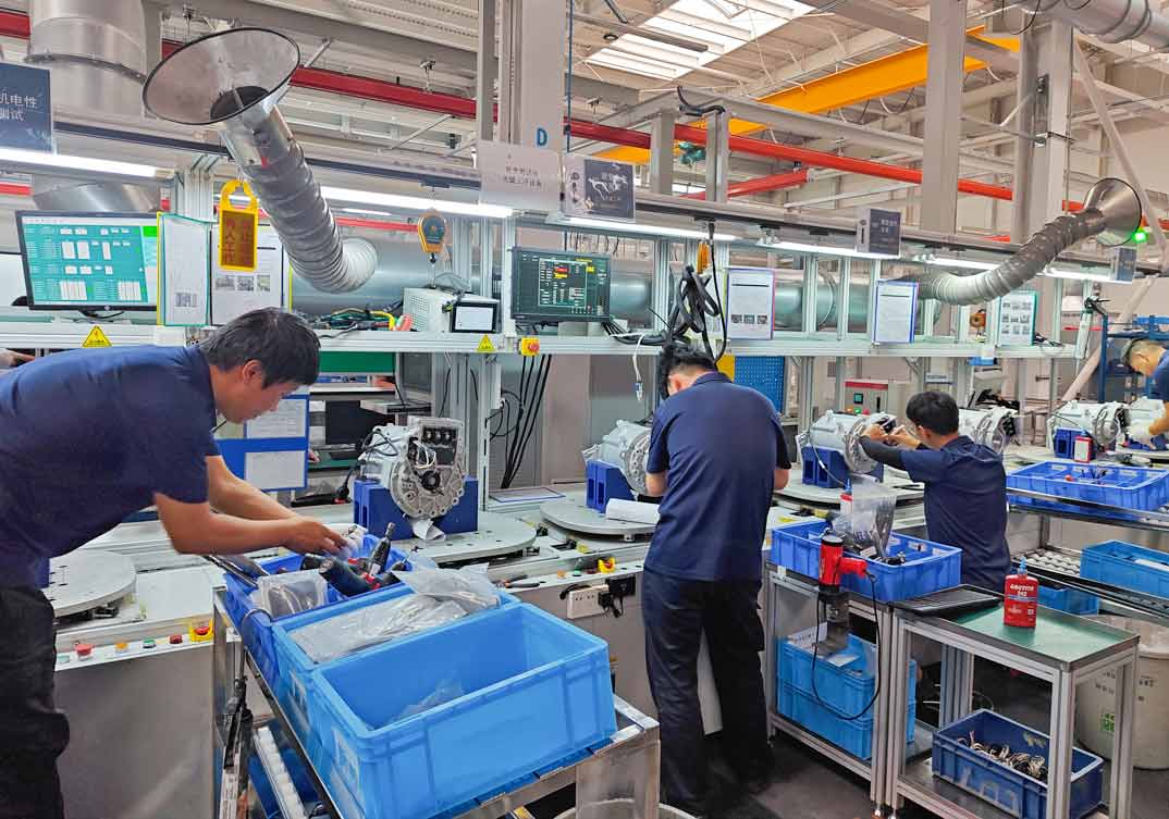 電機(jī)旋變調(diào)零測試系統(tǒng)應(yīng)用現(xiàn)場